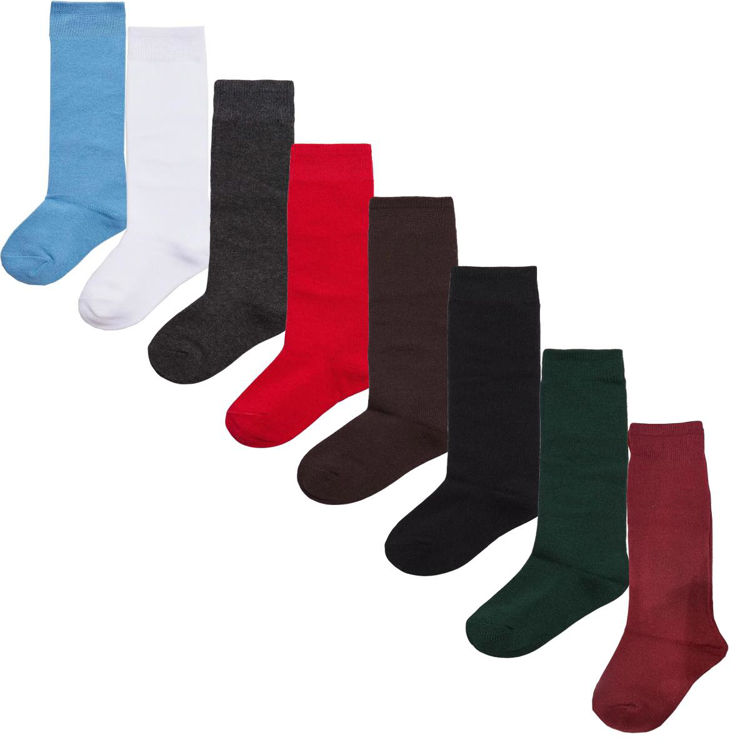 Picture of 02815- BOYS/GIRLS LONG SOCKS -ANTI-ALERGIC COTTON-SOFT CUFF